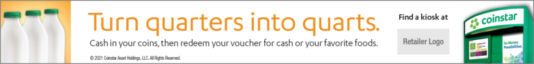 Cash Voucher - Turn Coins Into Groceries