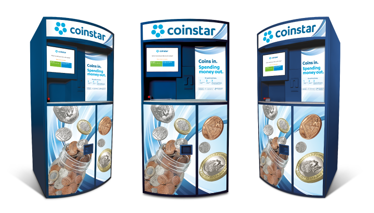 Coinstar UK machine