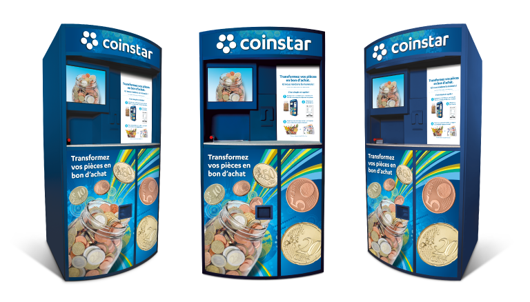 Coinstar France machine