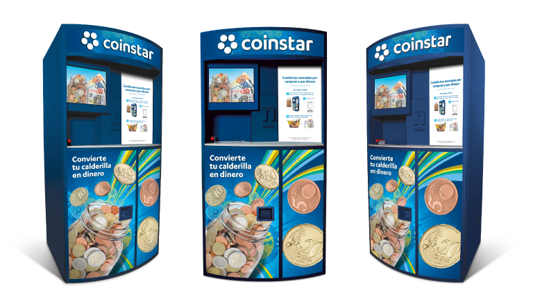 Coinstar Spain kiosk