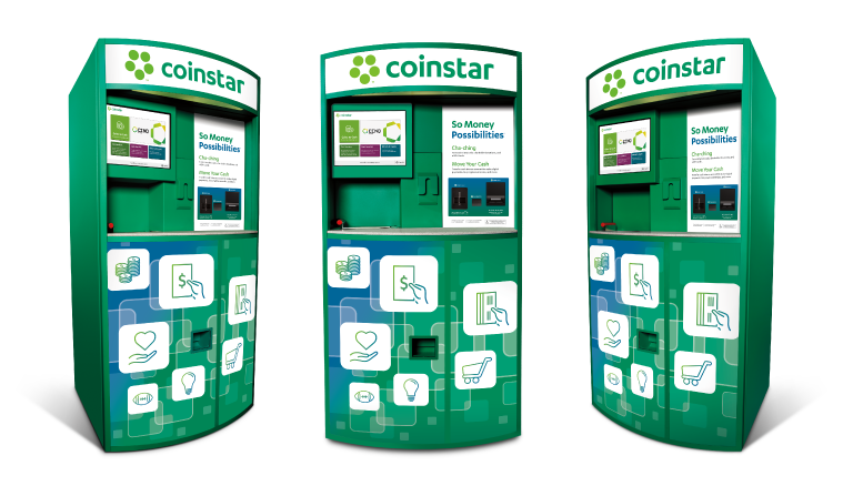 CINQ by Coinstar Kiosks